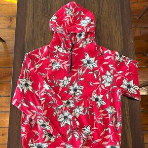 rag & bone Floral Hoodie - Medium - 100% Cotton - Excellent